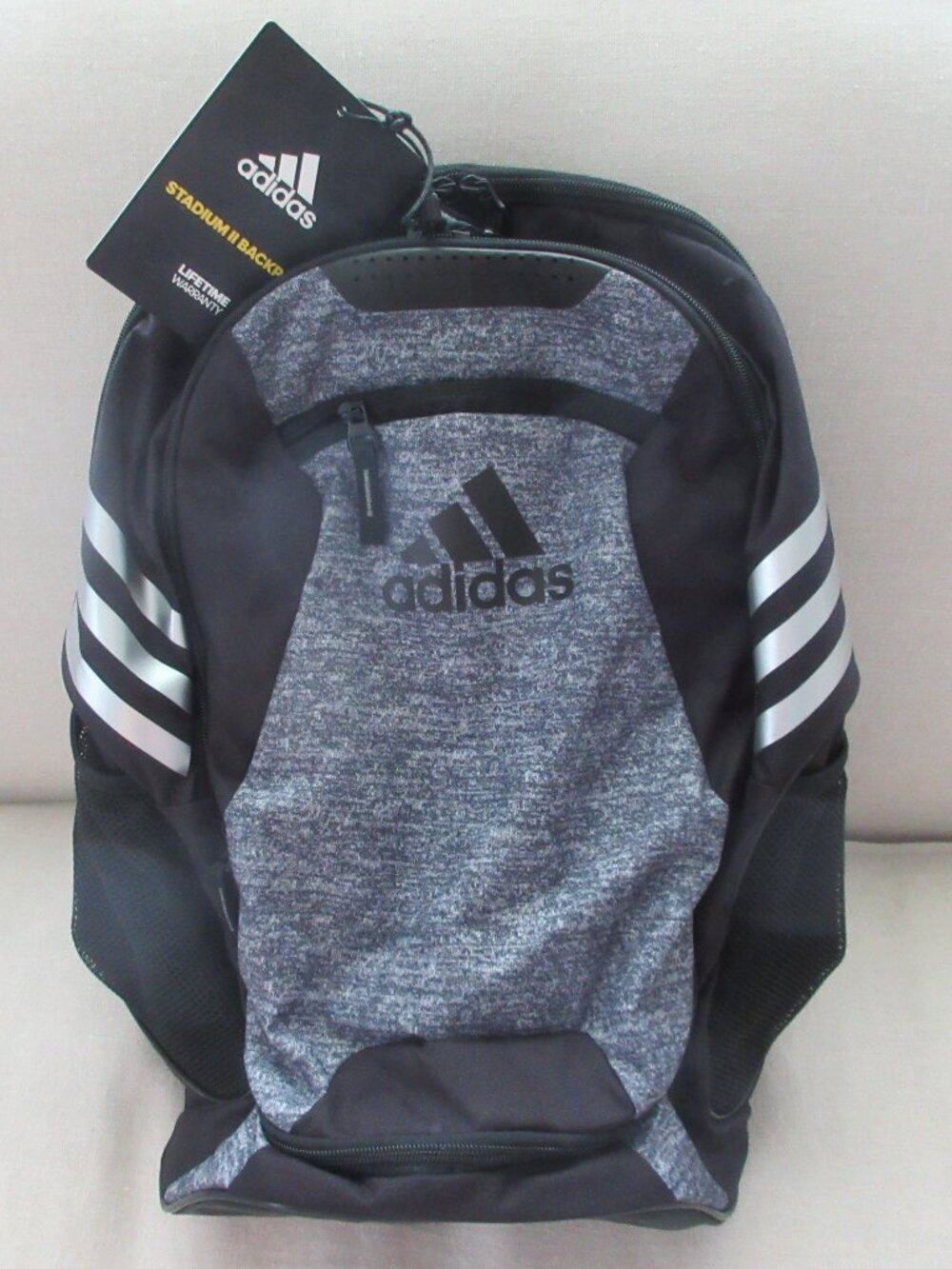 NWT Adidas Stadium II Backpack In Jersey Onyx